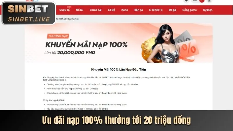 Hoàn Trả Tiền Mặt Cao